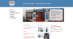 Desktop Screenshot of garage-du-rallye.ch